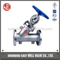 Shanghai Cast steel flanged shut off valve